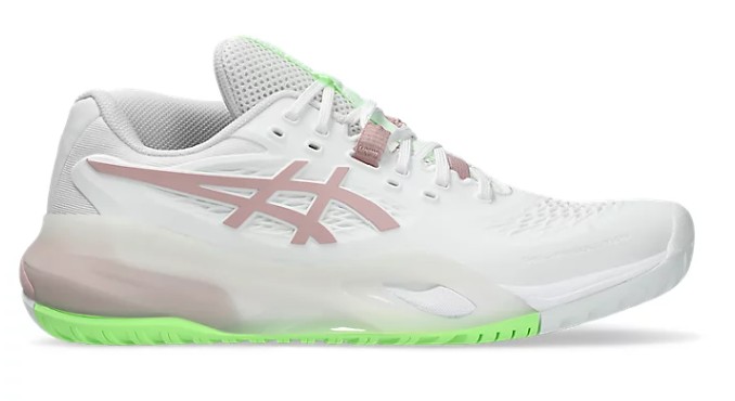 Asics Gel Resolution X Women Tennis Shoe White Morganite