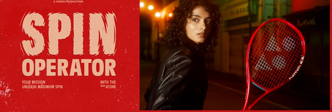 VCORE TENNIS RACQUET 2006 BANNER 2