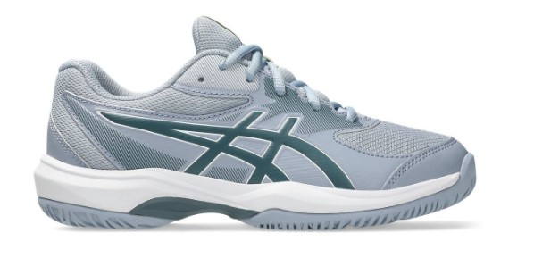 Asics Gel Game GS Grey Blue Ironclad Asics Gel Game GS Grey Blue Ironclad