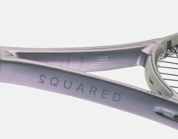 Head Squared Tennis Racket Banner