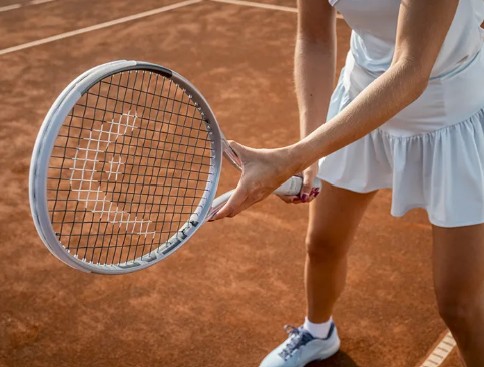 Head Squared Tennis Racket Banner